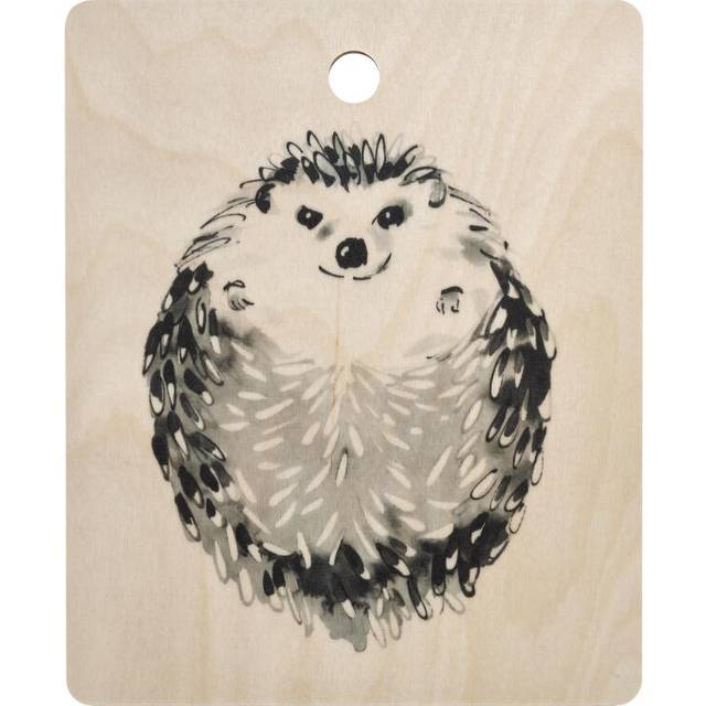 Muurla Teemu Järvi x Muurla cutting board 18x22 cm Hedgehog