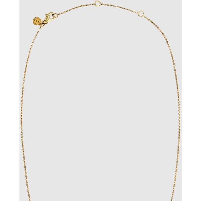 Diamond Droplet Necklace - 14k Gold One