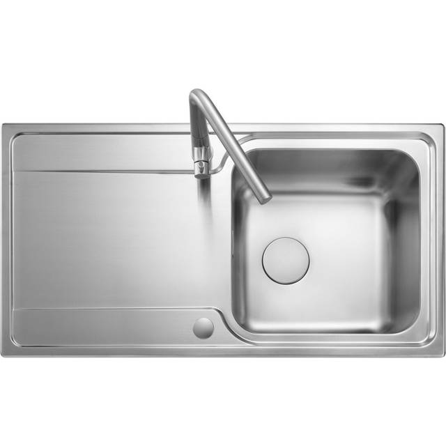 ICONICA 950*508 1.0B S/S - Stainless Steel (950mm L X 508mm W)