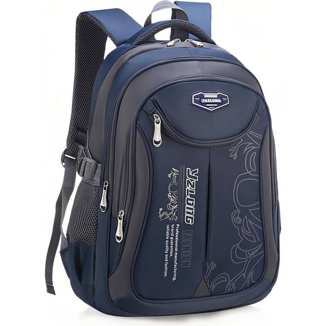 (Dark Blue) Kids Backpack for Teen Boy School Elementary, Boys Backpack Bookbag,Multi-Pocket School Bags