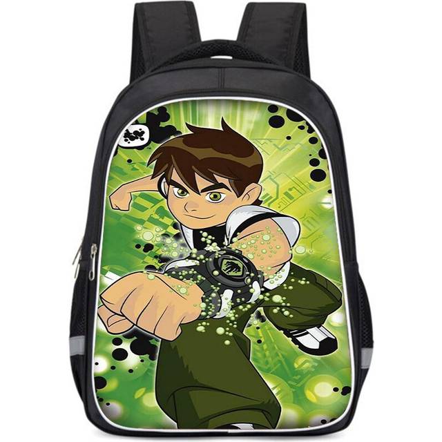 (StyleI, L) Stylish Ben10 Kids Backpack With High Capacity Lightweight School Bag For Boys And Girls