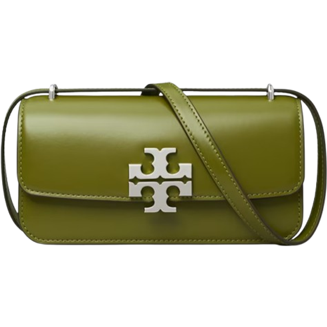 Tory Burch Eleanor E/W Small Convertible Leather Shoulder Bag