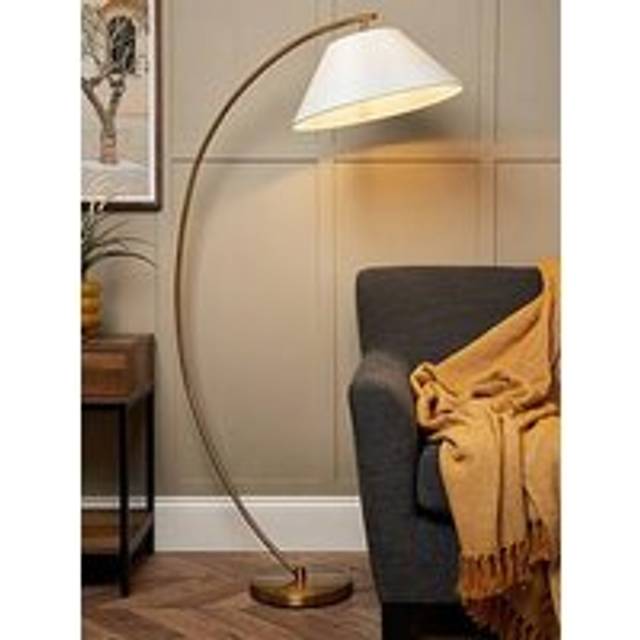 Very Home Arc Floor Lamp - One Colour