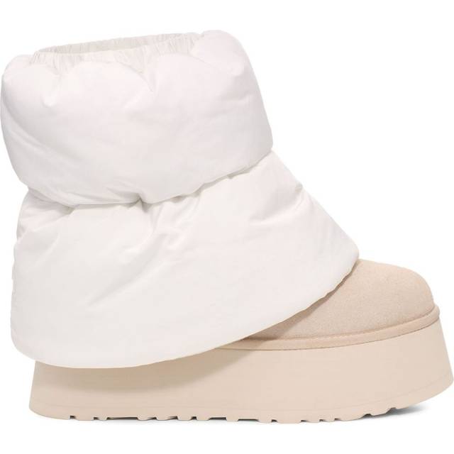 UGG - mini Dipper puffer boots - women - Recycled Wool/TENCEL™ Lyocell (LENZING)/Recycled Polyester/Rubber - 8 - Neutrals