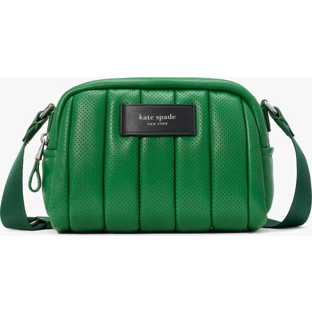 Watercress Green Perforated Crossbody (*)