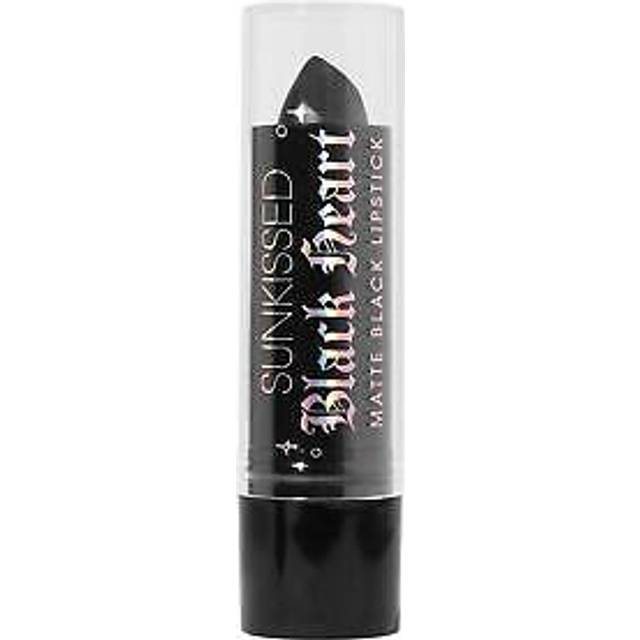 Sunkissed black heart matte black lipstick - 3.3g lipstick