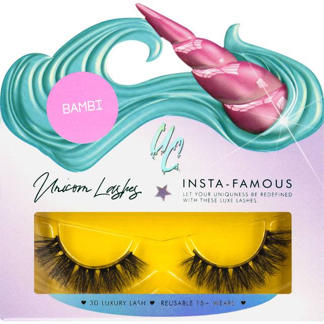 Unicorn Cosmetics 3d Faux Mink Lashes - Bambi False Eyelashes