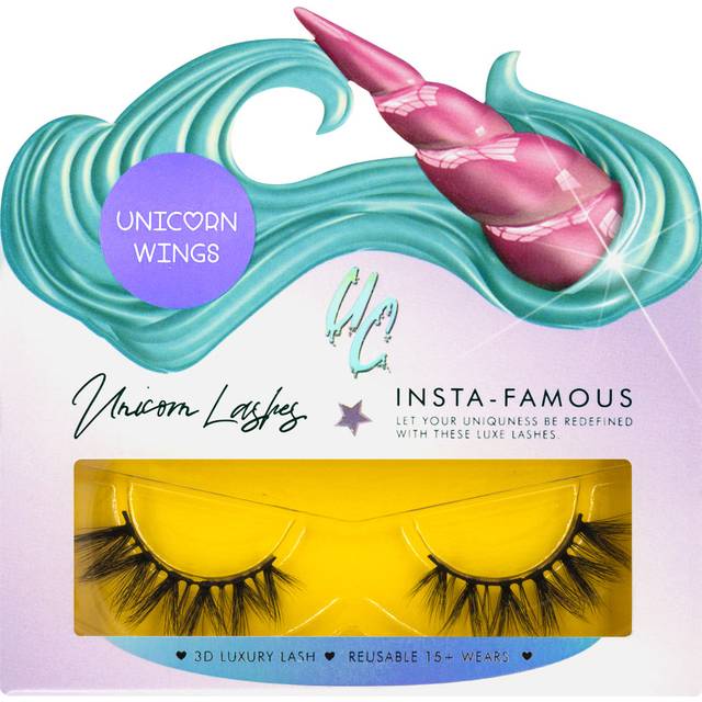 Unicorn Cosmetics 3d Faux Mink Lashes - Unicorn Wings False Eyelashes