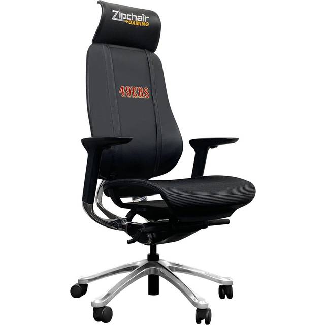 Black San Francisco 49ers Logo PhantomX Gaming Chair