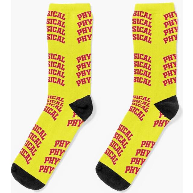 Dress Socks Dua Lipa - Physical Novelty Fancy Crazy Pattern Crew Casual for Men Women