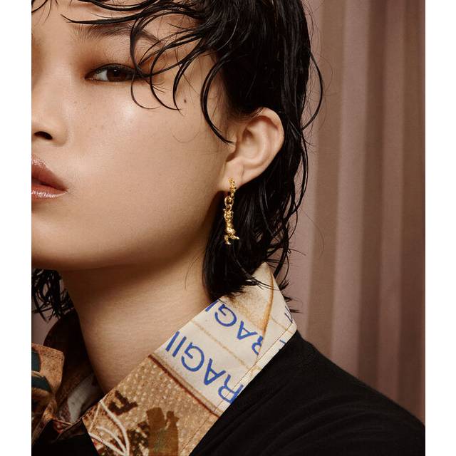 Vivienne Westwood Anglo Pearl Earrings Gold Brass Women - ---