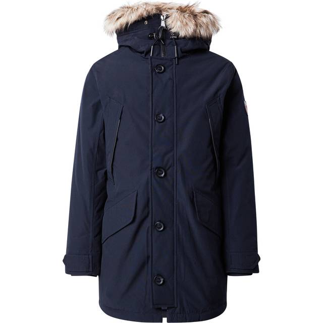 Polo Ralph Lauren för män. 710940235002 Parka Annex marinblå (L), Casual, Lång ärm, Återvunnen polyester, Hållbar, Marino - Marinblå (L)