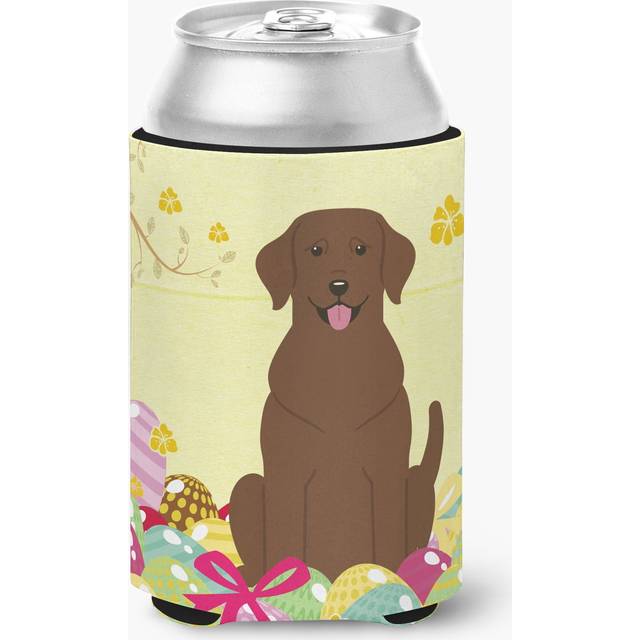 """""Caroline's Treasures Easter Eggs Chocolate Labrador Can or Bottle Hugger  Can Hugger  Multicolor"""""