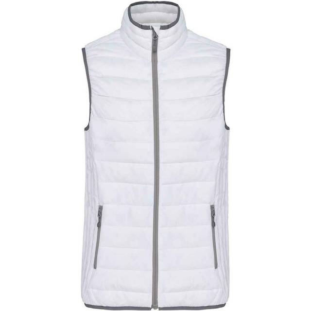 (XS, White) Kariban Womens/Ladies Lightweight Down Bodywarmer
