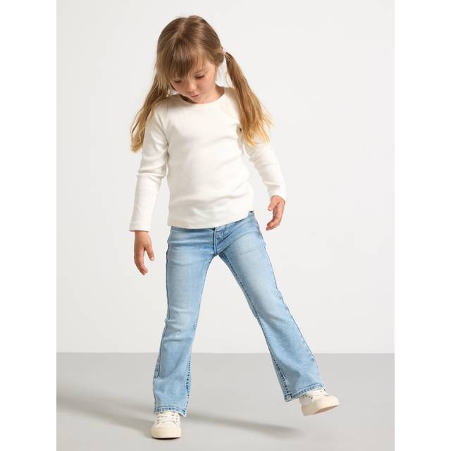 LINDEX Trousers Denim Freja Y2K |Blå |98