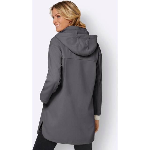 Witt Hooded 2-Pocket Long Jacket - Wool