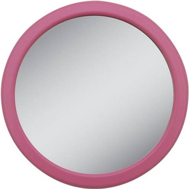 "Zadro 3.75"""""""" Dia. Compact Mirror 12X Travel magnifying Mirror 18 Strong Suction Cup Wall Mounted Makeup Mirror for Showe"