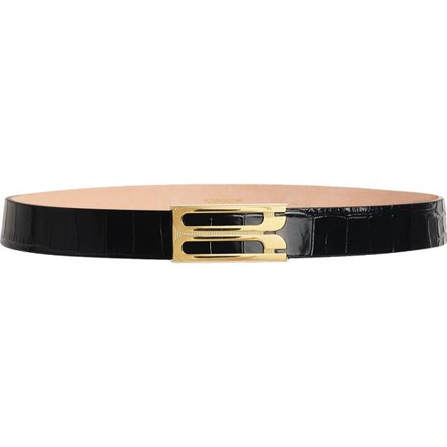 Victoria Beckham 'Jumbo Frame' Belt - Black   - 70