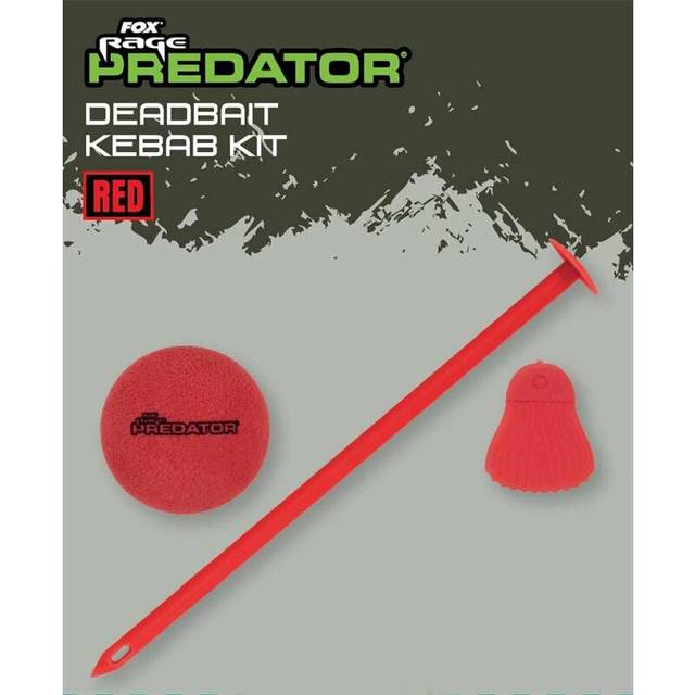 Fox Rage Predator Deadbait Kebab Kit Red