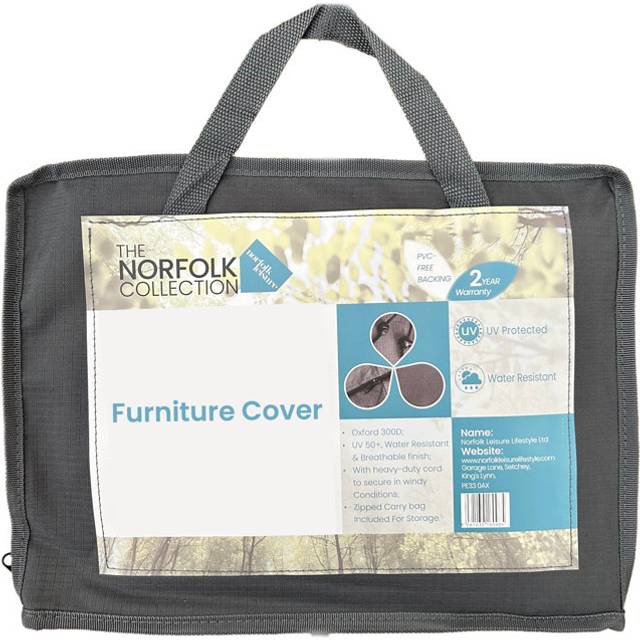 Norfolk Collection Picnic Table Cover L203Cm X W172Cm X H70Cm, Grey