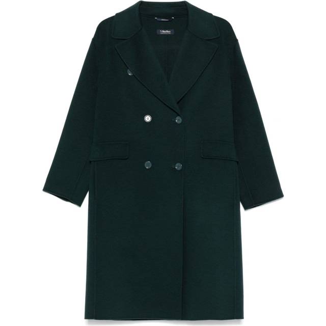 'S Max Mara - Oliver coat - women - Virgin Wool - 42 - Green