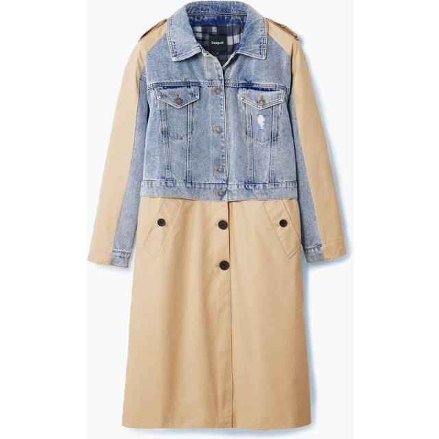Desigual  Trench Coat CHAQ RIGA  - EU M - Beige - EU M
