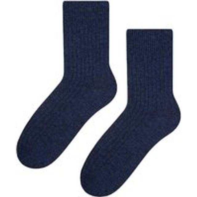 Steven Mens Wool Dress socks - Navy - UK 9-11