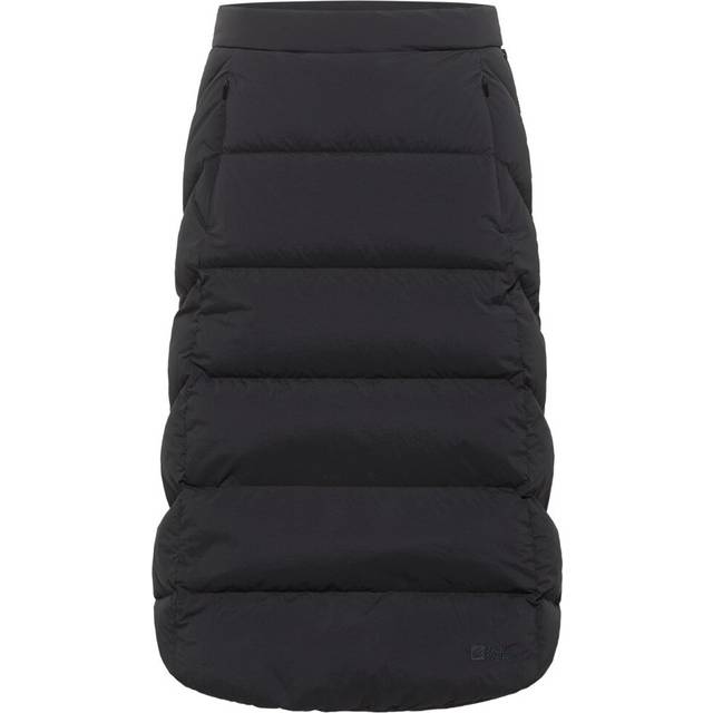 Jack Wolfskin - Women's Morgentau Skirt - Down skirt size XS, black/grey