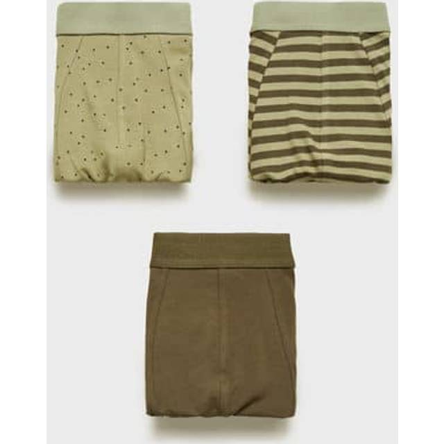 Mango Briefs, Pack of 3, Khaki
