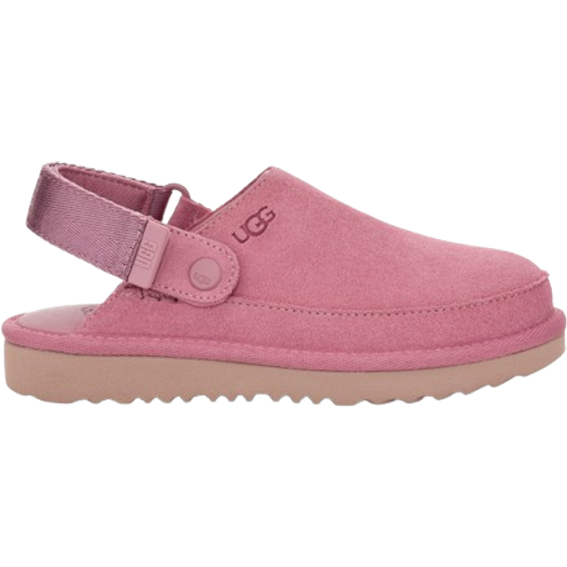 UGG® Goldenstar Clog for Kids in Dusty Orchid, Size 2, Suede/Polyester