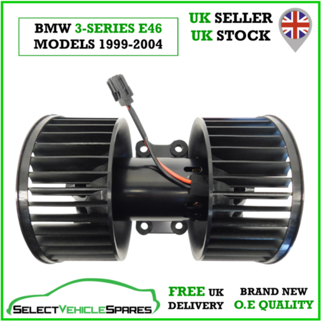 NEW BMW 3-Series (E46) | X3 (E83) Interior Air Con Heater Blower Fan Motor 64113453729 / 3453729