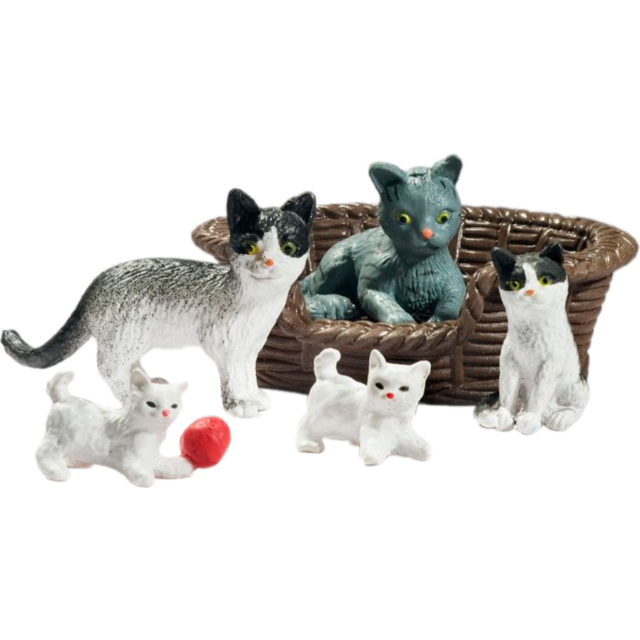 Kattfamilj, Lundby