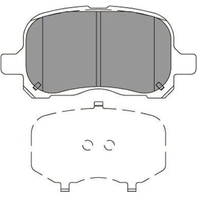 Bromsbelaggssats skivbroms KBP9129 Kavo parts