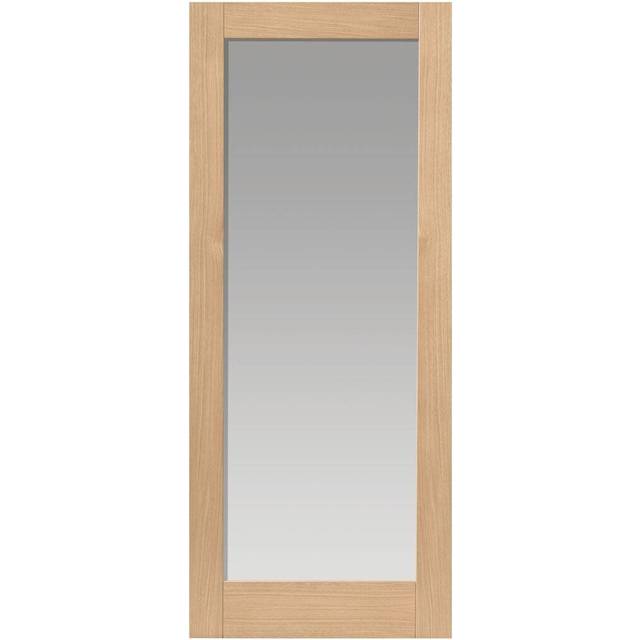 JB Kind Fuji Oak Glazed Internal Door (Size: 1981 x 838mm, Thickness: 35mm)