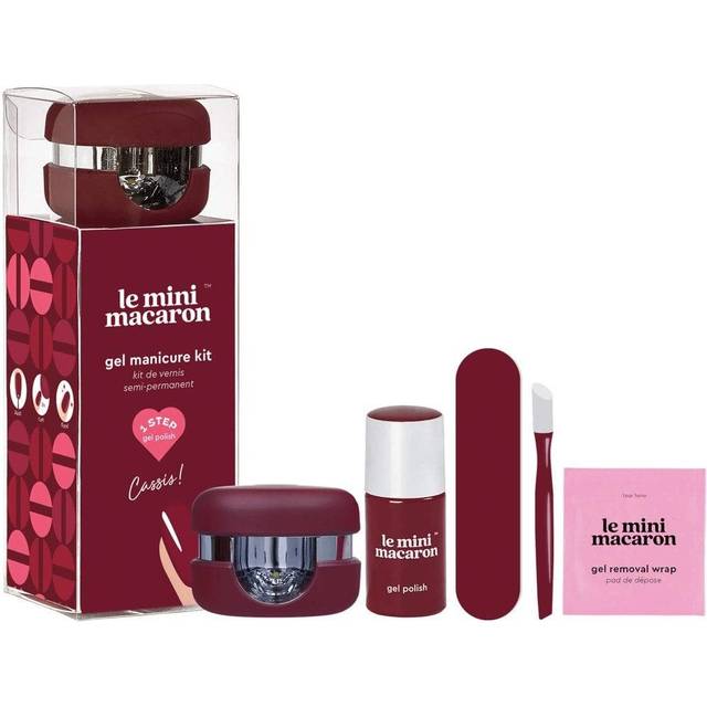 Le Mini Macaron Gel Manicure Kit Cassis 10 ml