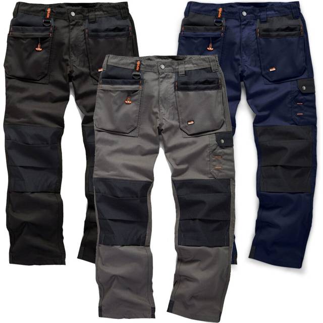 Scruffs Worker Plus Trousers Navy 38L