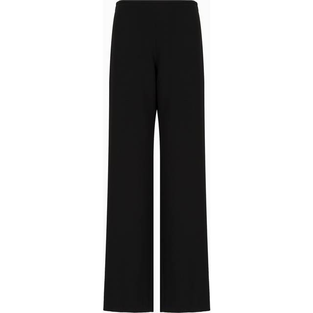 Cady crêpe palazzo trousers