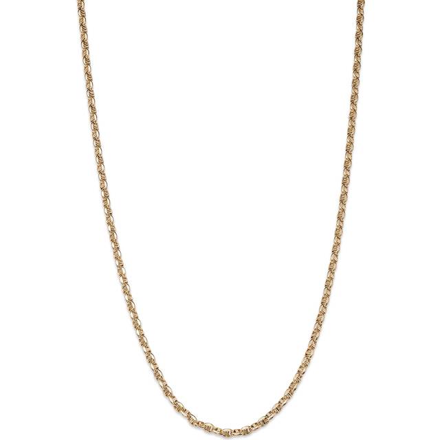 Bloomingdale's Fine Collection Men's Anchor Link Chain Necklace in 14K Yellow Gold, 24