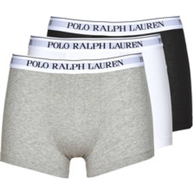 Polo Ralph Lauren Logo Waistband Cotton-Blend Boxers 3-Pack - XXL - Multi