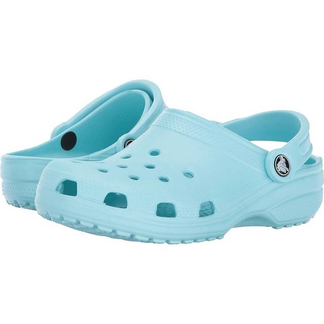 Crocs Unisex-Adult Classic Clogs (Best Sellers)  Ice Blue  2 Men/4 Women