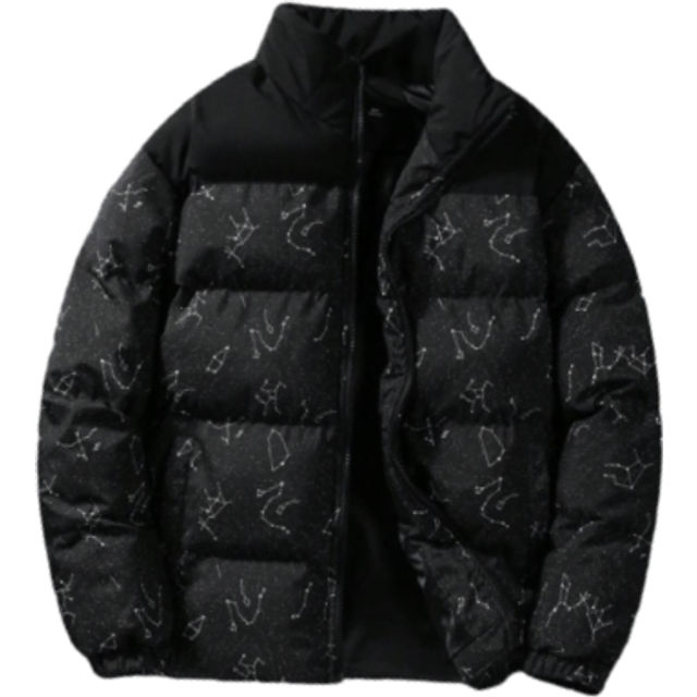 Manfinity Oversized Men Graphic Print Zip Up Jacket