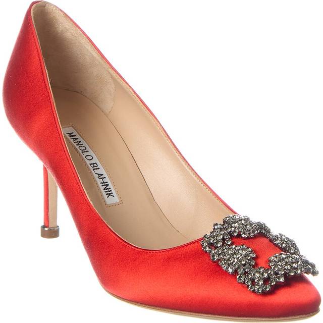 Manolo Blahnik Hangisi 70 Satin Pump