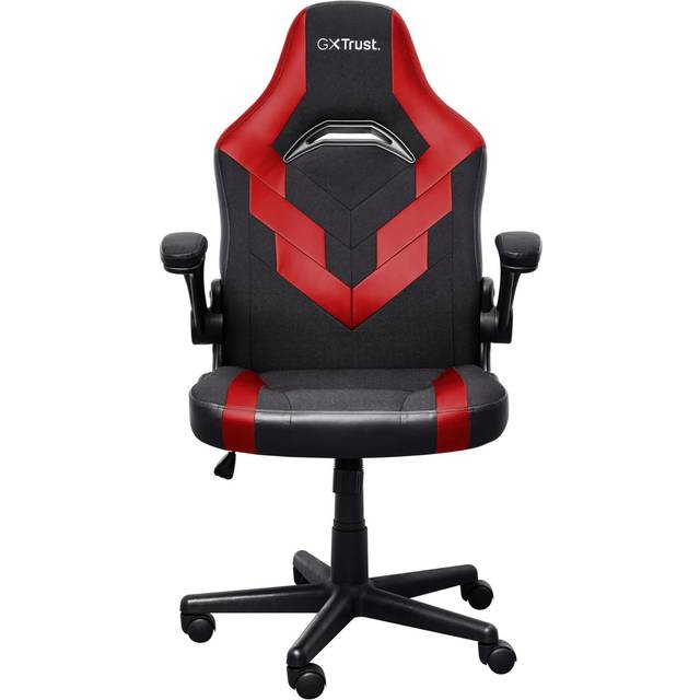 Trust GXT 703 Riye PC gaming chair Upholstered seat Black Red