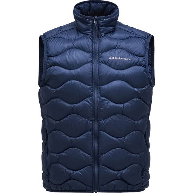 PEAK PERFORMANCE HERR HELIUM DOWN VEST - BLUE SHADOW