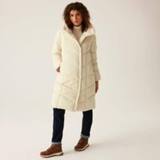 Regatta Women's Water-repellent Nurie Quilted Jacket Light Vanilla, Size: 26 - Cream