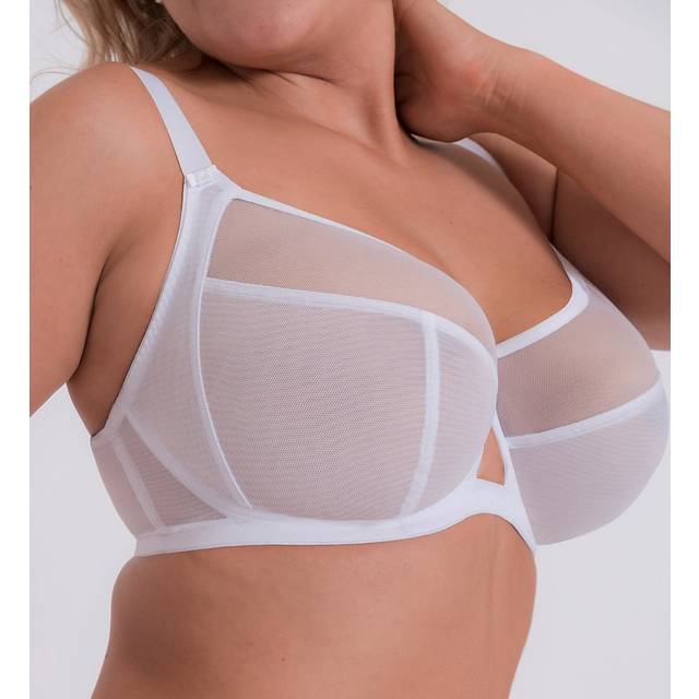 Victory Balcony Bra - White - 32HH