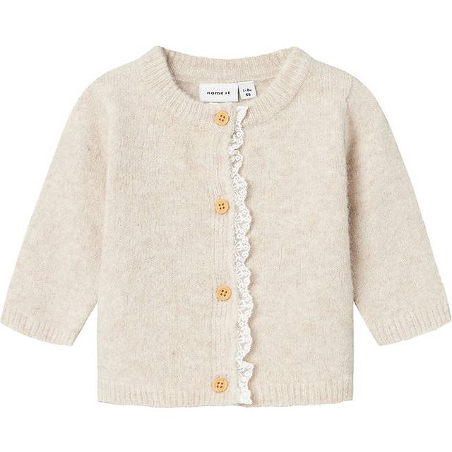 Name it baby - Cardigan nbfRikimmi LS Knit Card - Beige