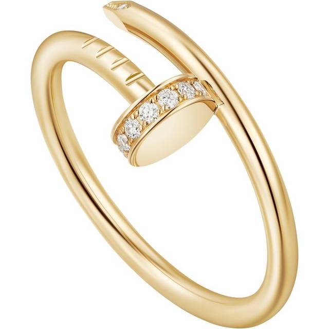 Cartier Yellow Gold and Diamond Juste Un Clou Ring - 48