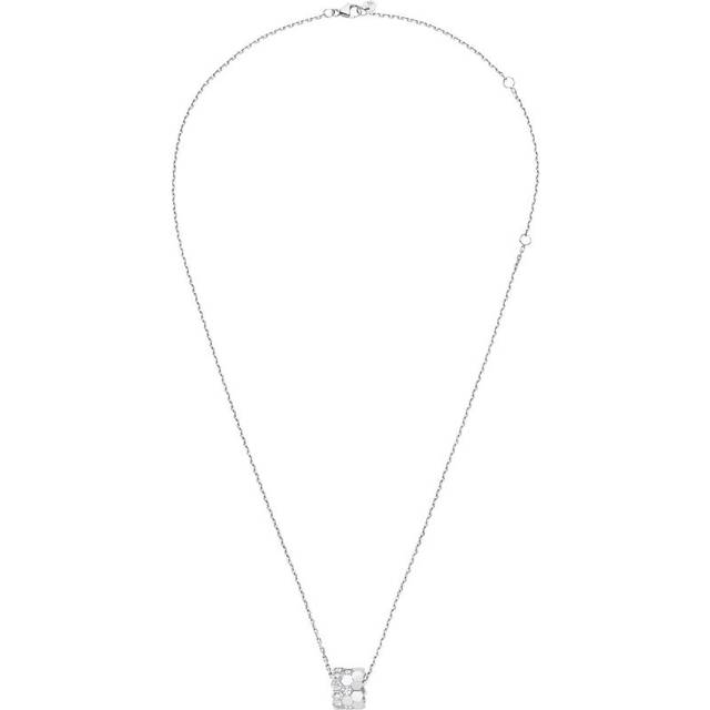 Medium White Gold and Diamond Bee de Chaumet Necklace - Silver - One size