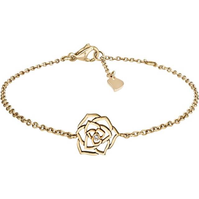 Piaget Rose Gold and Diamond Rose Bracelet - One size